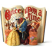 Disney Traditions- Figura en forma de libro de &quot-La Bella y Bestia de La Bella&quot-- para coleccionar- Enesco